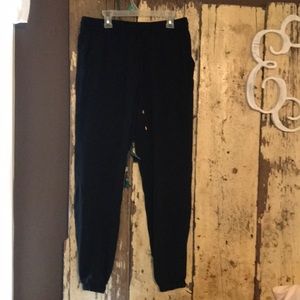 Black joggers